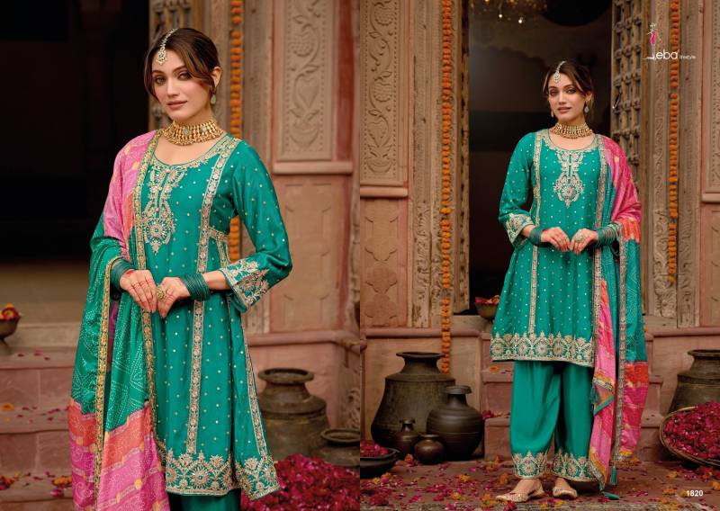 Eba Gajari Chinon Embroidered Salwar Kameez Collection